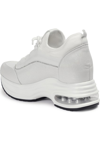 Beyaz Sneakers Tekstil Kadın Bot modelleri