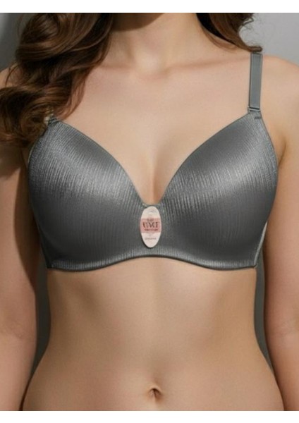 Acemoğlu Light B Cup Desteksiz Gizli Balenli Parlak Kumaş Sütyen - Çıkarılabilir Askılılı
