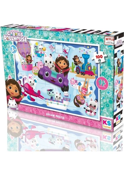 Bfs Nessiworld Gabby's Dollhouse Puzzle 100 Parça
