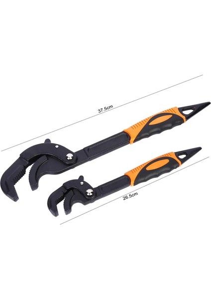 Evrensel Boru Anahtarı Açık Uç 13-30/30-60MM Ayarlanabilir (2 Adet) GS-36186