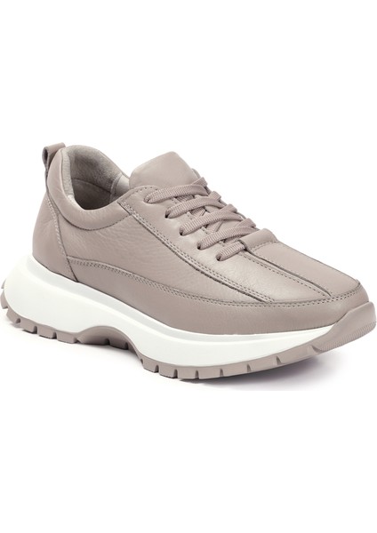 Bej Sneakers Hakiki Deri Kadın Ayakkabı fiyatları