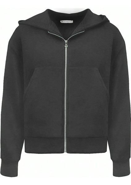 Erkek Pamuklu Günlük Rahat Ilkbahar ve Sonbahar Çok Yönlü Kemer Boy Kapüşonlu Sweatshirt fiyatları