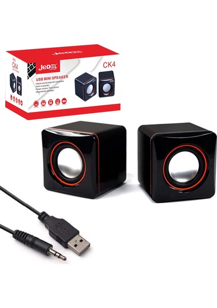 Ck-4 Pc Ses Sistemi 1+1 USB 3.5mm Jack