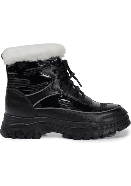 Siyah Casual Tekstil Kadın Bot