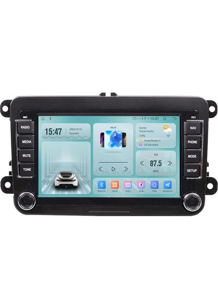 NF-Z7V1 Android Ekran Multimedya 7 Vw Universal 4+32GB 4 Çekirdek Android 13