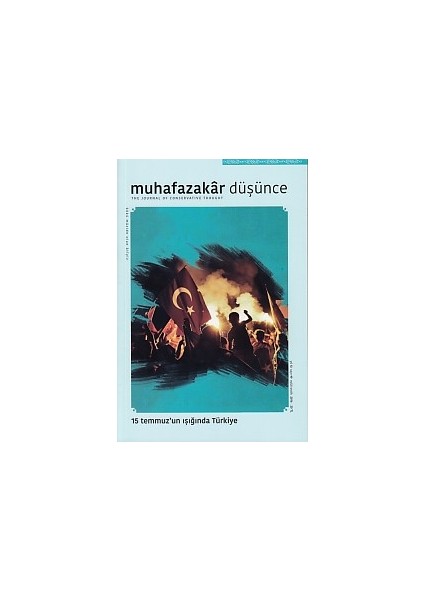 Muhafazakar Düşünce Dergisi Sayı: 49
