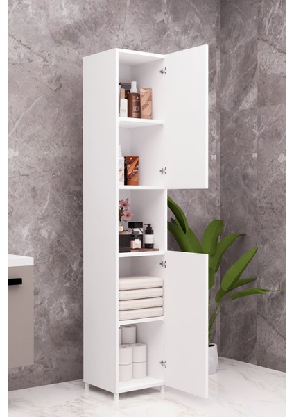 Banyo Mutfak Çok Amaçlı Raflı Dolap modelleri