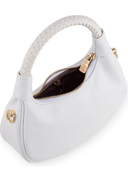 Mini Beyaz Kadın El Çantası Blm 7560-R fırsatları