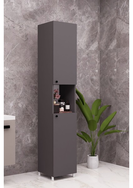 Banyo Mutfak Çok Amaçlı Raflı Dolap
