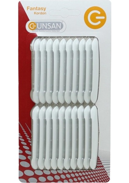 Kenar Kordon Beyaz 20Lİ Günsan Fantasy