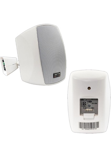 DS-30NW Sütun Hoparlör 8cm 10 Watt Trafolu Beyaz 2 Adet