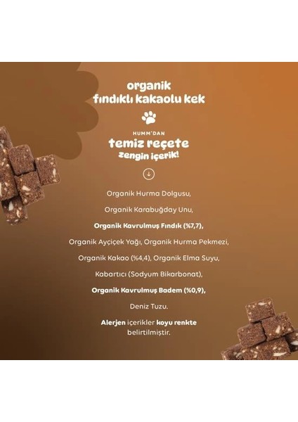Bfs Humm Organik Fındıklı Kakaolu Vegan Kek 30 gr fırsatları