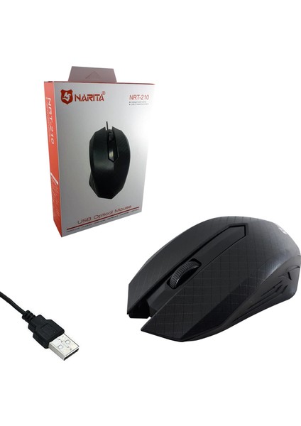 NRT-210 Kablolu Mouse 1600 Dpi