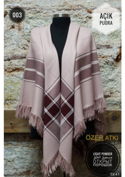 Anne Atkısı, Erzurum Şalı, Omuz Şalı, Anadolu Anne Omuz Çarşaf. Ebat: Saçak Dahil, 150X150CM.