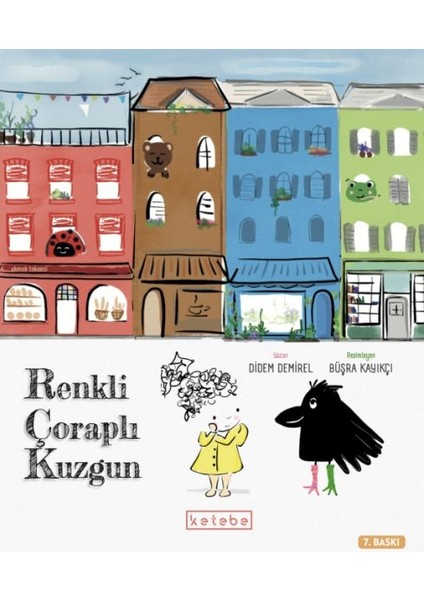Renkli Çoraplı Kuzgun