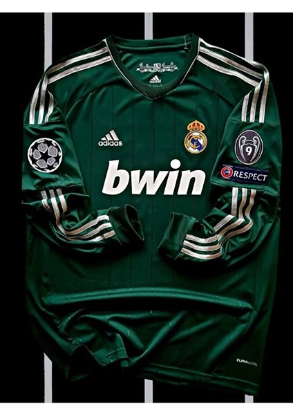 Real Madrid 2012-2013 Ronaldo Alternatif Yeşil Forma Uzun Kollu fiyatları