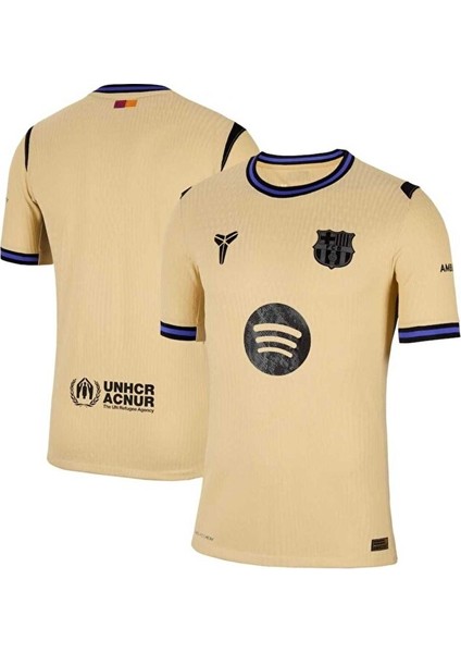 Barcelona 2025/26 Yeni Sezon Isimsiz Deplasman Forması (Krem)