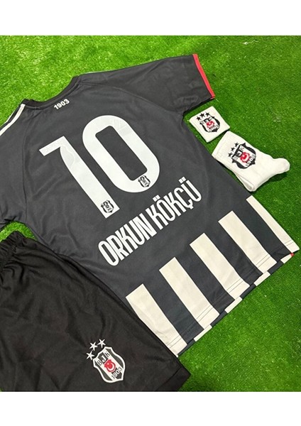 Beşiktâş' 2026 Tammy Abraham Yeni Sezon Deplasman Beyaz Çocuk Forması 4'lü Set indirimleri