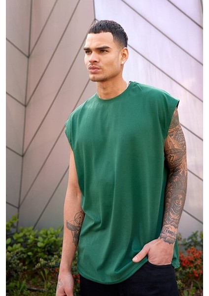 Yeşil Kısa Kol Halı Saha Antreman Forması