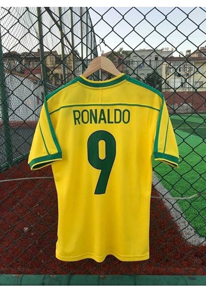 Brezilya Milli Takımı 98 Dünya Kupası Ronaldo Nazario Nostalji Forması fiyatları