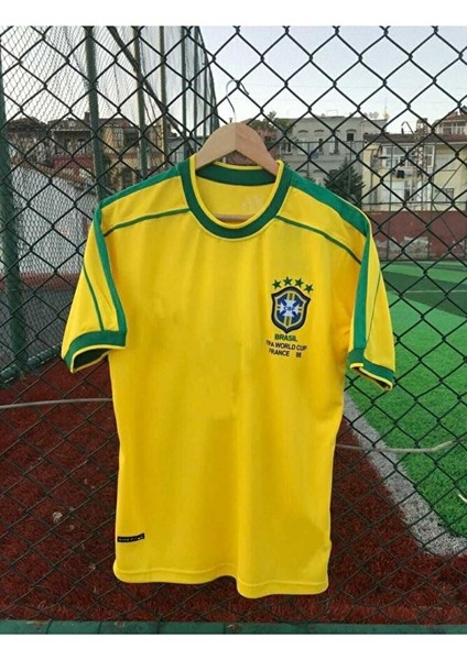 Brezilya Milli Takımı 98 Dünya Kupası Ronaldo Nazario Nostalji Forması modelleri