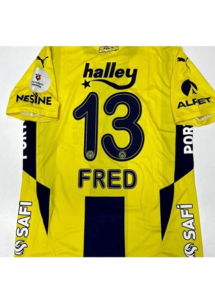 2024/25 Fb/fenerbãhçe Fred Iç Saha Çubuklu Forması Spor T-Shirt modelleri