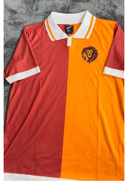 2026 Galatâsarây Sarı Kırmızı Yeni Sezon Aslan Yakalı Yetişkin Forması