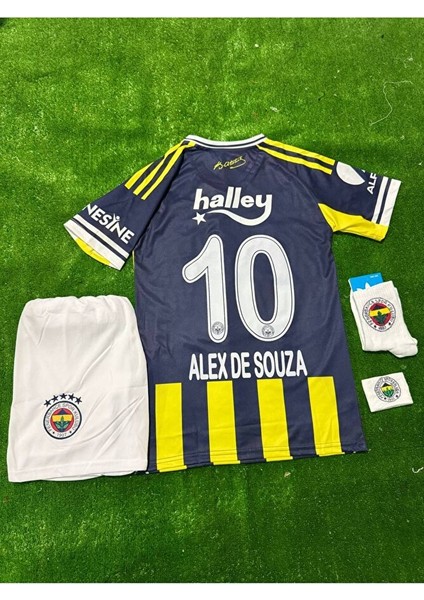 2026/.FENERBÃHÇE Alex De Souza Iç Saha Parçalı Yeni Sezon Çocuk Forması 4'lü Set