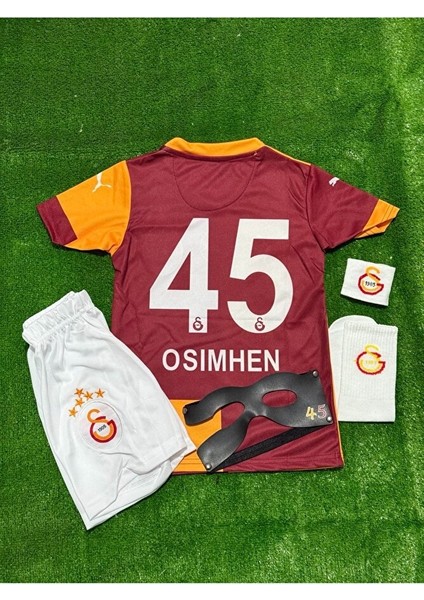 Galatâsarây. 2026 O.'s'i'm'h'e'n Iç Saha Parçalı Yeni Sezon Çocuk Forması 5'li Set