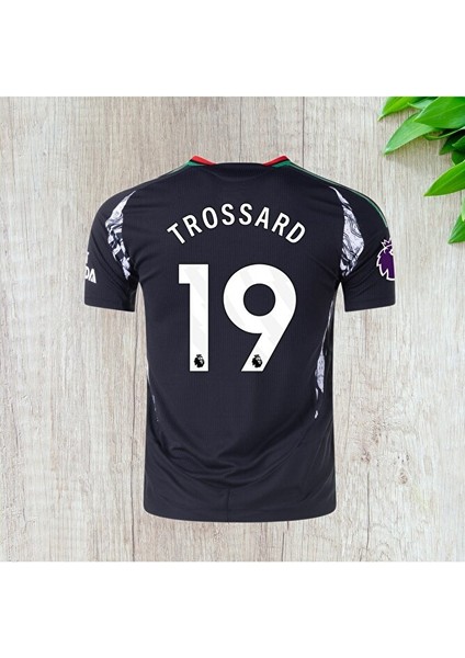 Arsenal 2024/25 Trosard Yeni Sezon Deplasman Siyah Yetişkin Forması