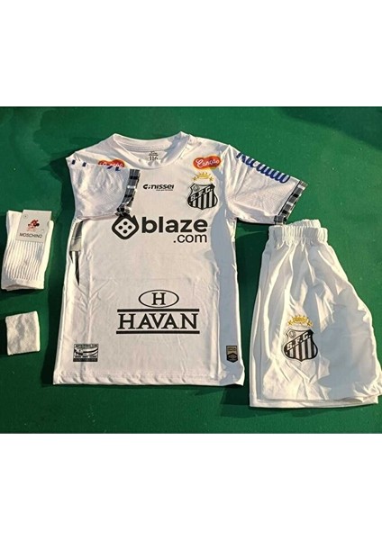 Santos Neymar 2025 Yeni Sezon Çocuk Forması Çorap Bileklik Hediyeli fiyatları