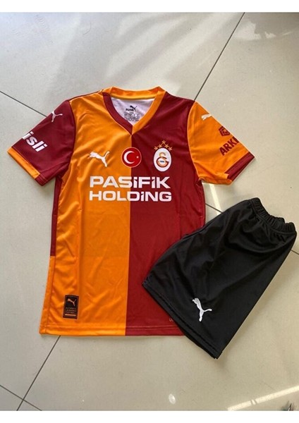 Galatâsarây. 2026 Iç Saha Parçalı Yeni Sezon Çocuk Forması 4'lü Set (Pasifik Holding) fiyatları