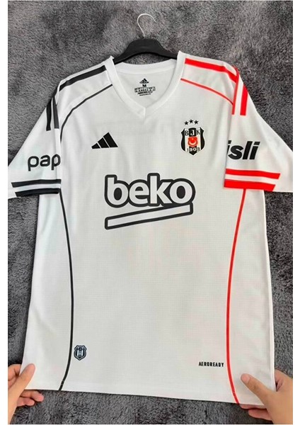 Beşiktâş' 2026 Tammy Abraham Yeni Sezon Deplasman Beyaz Yetişkin Forması fiyatları