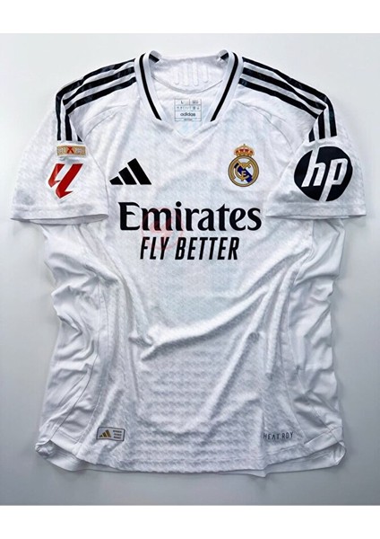 Real Madrid 2024/25 Yeni Sezon Isimsiz Iç Saha Beyaz Yetişkin Forması