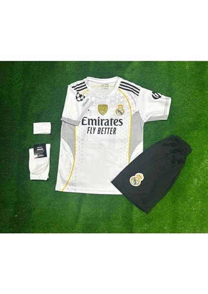 2026 Real Madrid Arda Güler Yeni Sezon Çocuk Forması 4'lü Set