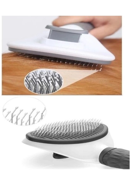 Otomatik Temizlenen Evcil Hayvan Tarağı Gri modelleri