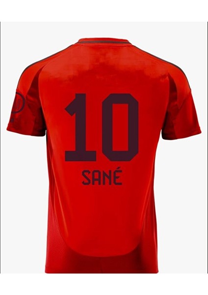 Bayern/münih 2024/25 Yeni Sezon Leroy Sane Iç Saha Forması (Red Kit)