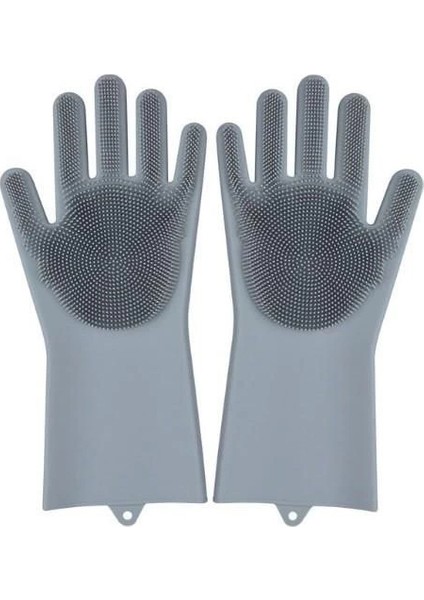 Sihirli Isıya Dayanıklı Silikon Çok Amaçlı Bulaşık Eldiven Fırçası Magic Gloves modelleri