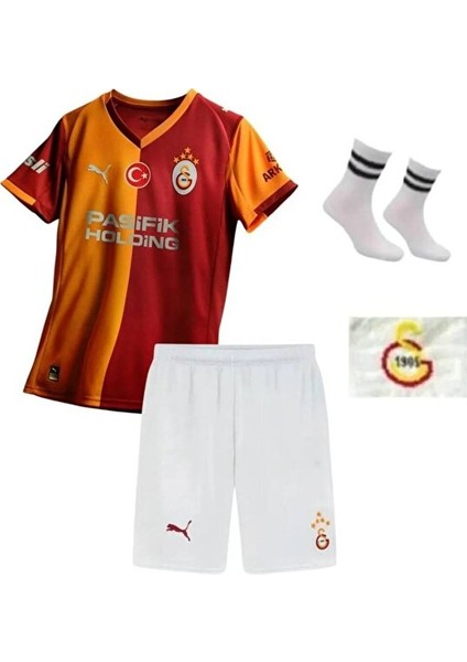 FENERBÃHÇE/.2026 En-Nesyri, Alternatif Yaka Lacivert Yeni Sezon Çocuk Forma 4'lü Set modelleri