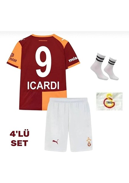 FENERBÃHÇE/.2026 En-Nesyri, Alternatif Yaka Lacivert Yeni Sezon Çocuk Forma 4'lü Set fırsatları