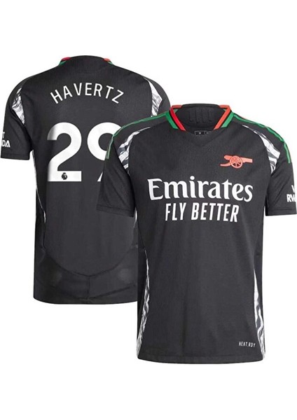 A.r.s.e.n.a.l 2024/25 Yeni Sezon Kai Havertz Deplasman Forması (Black) fiyatları