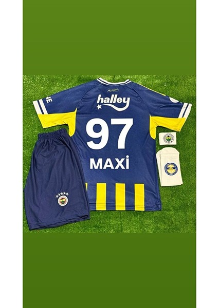 Fenérbãhçe 2026 Maxi Iç Saha Parçalı Yeni Sezon Çocuk Forması 4'lü Set