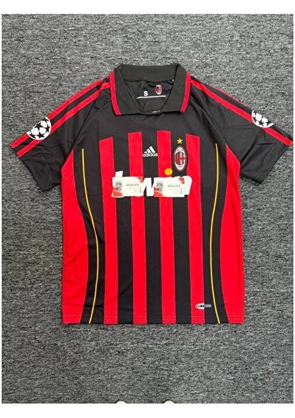 A.c Milan 2007 Sezon Inzaghi Retro Futbol Kırmızı Yetişkin Forması