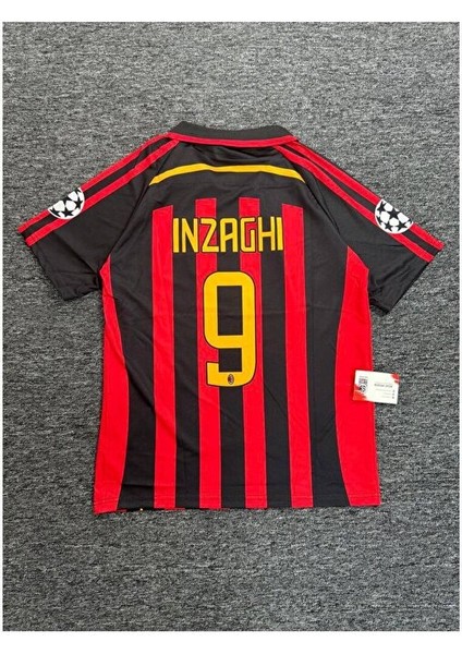 A.c Milan 2007 Sezon Inzaghi Retro Futbol Kırmızı Yetişkin Forması fiyatları