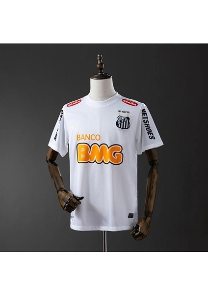 Santos Neymar Jr Beyaz Retro Forma