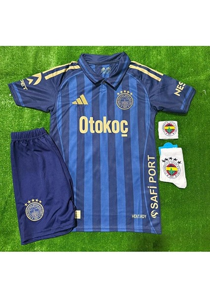 Fe.ner.bah'çe 2026 Isimsiz Alternatif Yakalı Yeni Sezon Çocuk Forması 4'lü Set