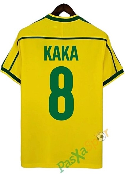 Brezilya Nostalji 1998 Iç Saha Kaka Retro Forması