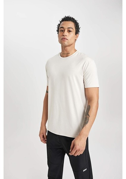 Krem Kısa Kol Halı Saha Antreman Forması