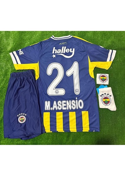 Fe.ner.bah'çe 2026 Marco Asensio Saha Parçalı Yeni Sezon Çocuk Forması 4'lü Set