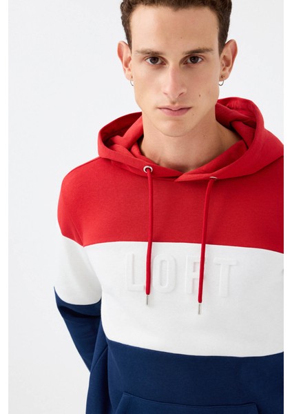 Kırmızı Erkek Sweatshirt LF2041593 fırsatları